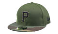 59FIFTY Pittsburgh Pirates Fitted Hat "Olive Camo" 70413903