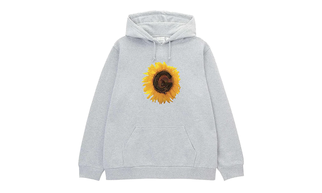 G-Flower Pullover Hoodie "Heather Grey" G6SU-J113-HG