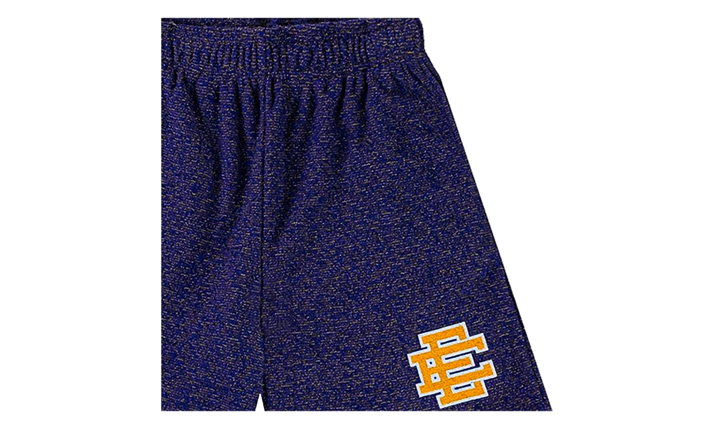 EMANUEL EE BOUCLE SHORT COTTON "Purple/Yellow" EE756