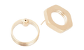 Bolt & Nut Cutout Earring "GOLD" SM0VG0022SV0272950