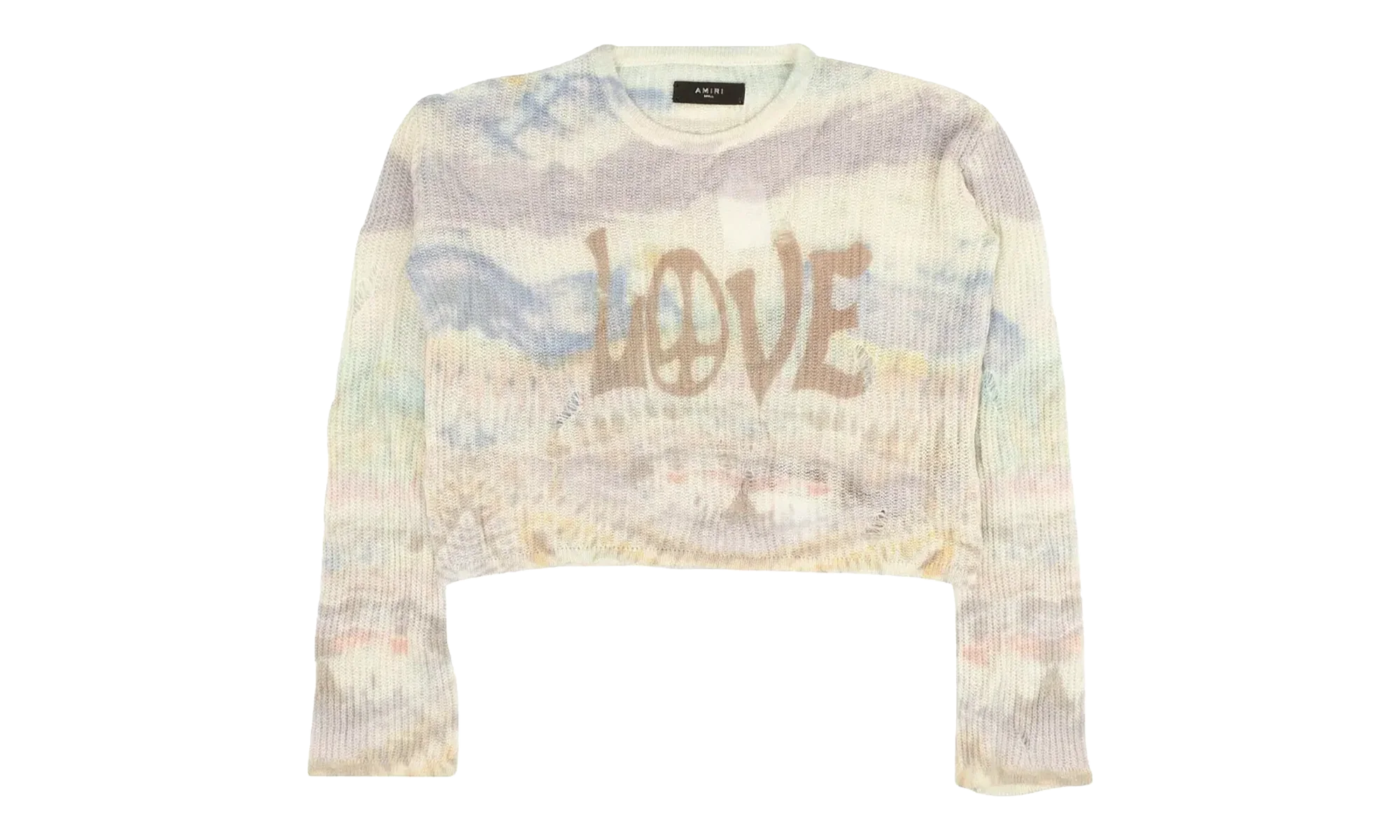 Tie Dye Love Sweater "Multicolor" Y0W05307CC MUL