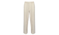 Elasticated-Waist Corduroy Trousers "White" MON05