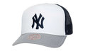 MLB Blocker Trucker Cap "New York Yankees - White" HT8359 NYYWHIT