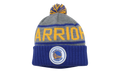NBA High 5 Cuffed Knit Beanie "Golden State Warriors - Blue / Gray" KJ58Z GTE A 5WARRI