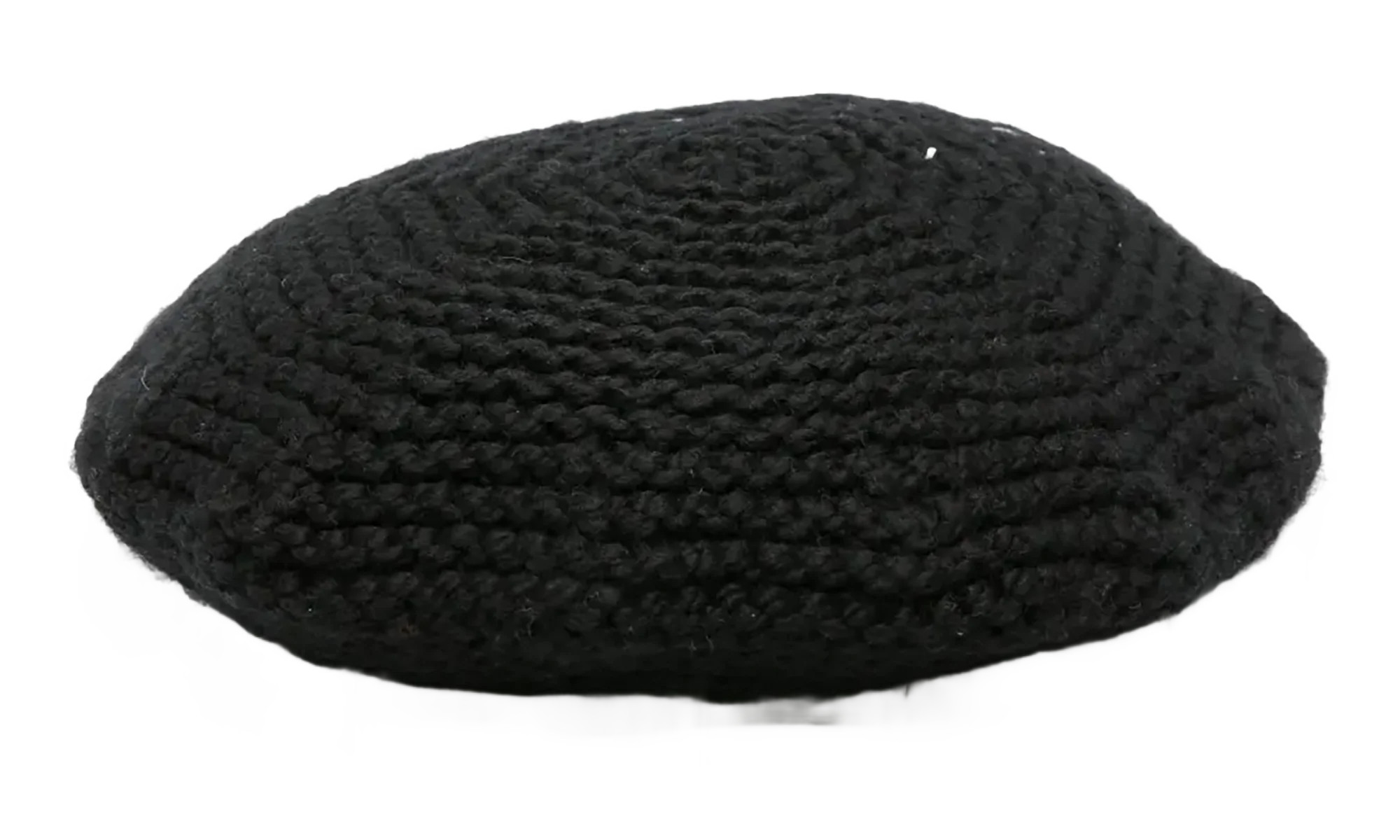 KNITTED BERET "Black" S50TC0072S18420900