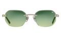 Hustler Rimless Drill Mount 24KT "White Gold / Green / Yellow" DMHU2 0052 42A6