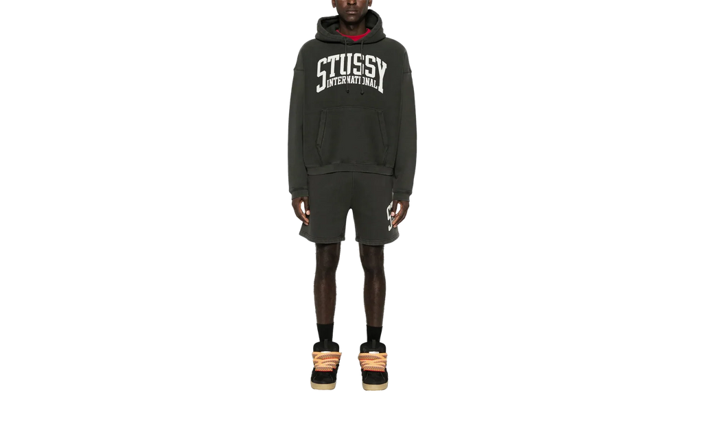 Stussy Intl Relaxed Hoodie "WASHED BLACK" 118550 WABL
