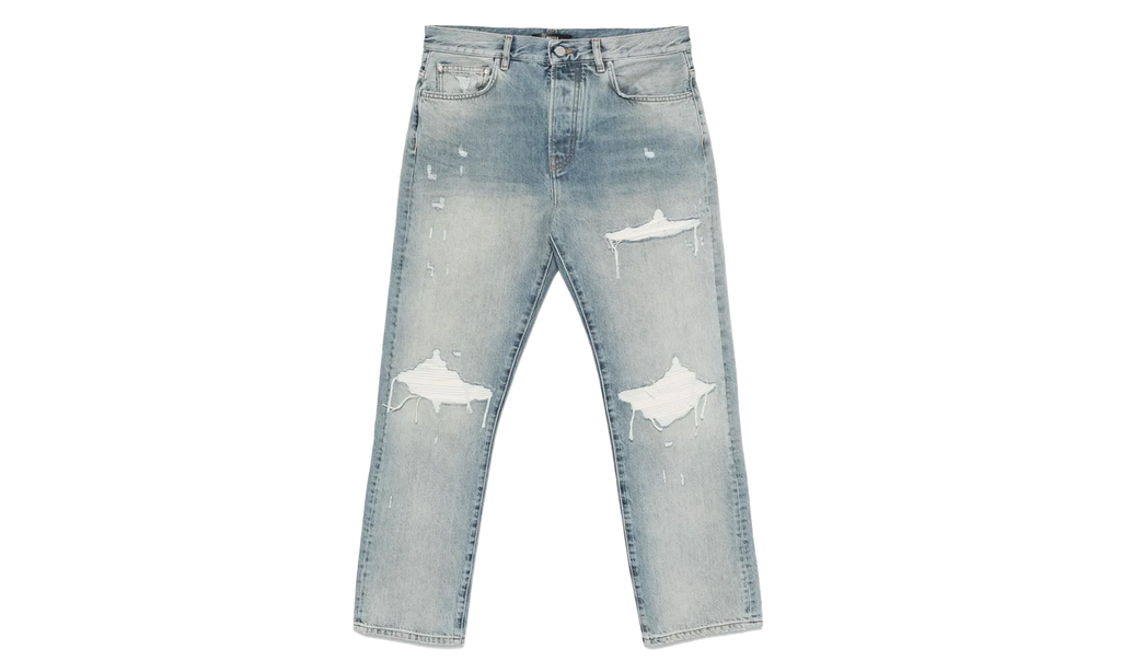 Suede Straight MX1 Jean "Antique Indigo" AMDNGH1085 406