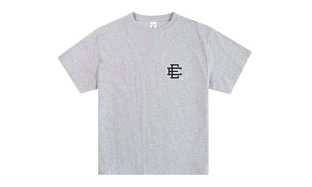 EE BASIC T-SHIRT "SS25 - Heather Grey/Black" EE814