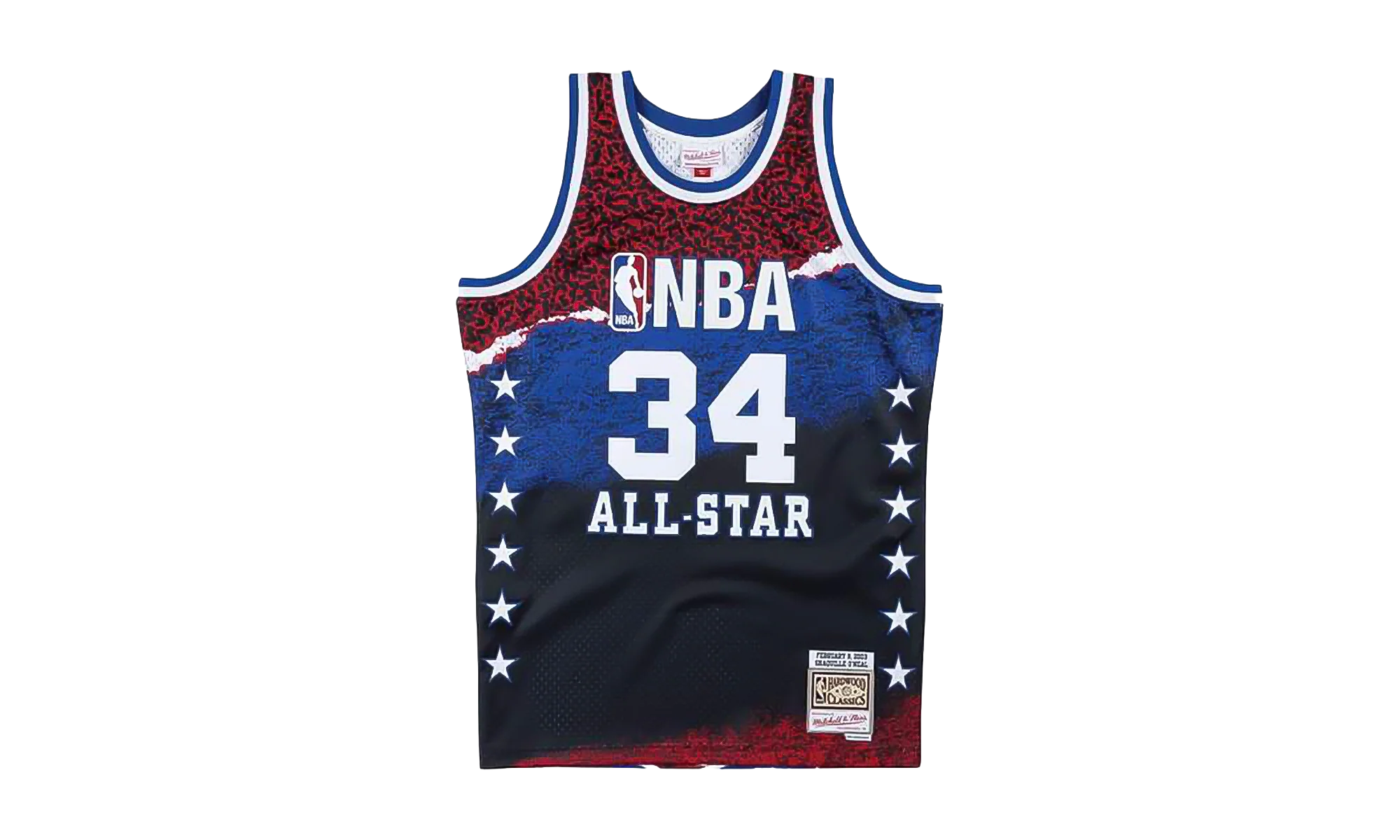 NBA Sublimated Shaquille O’Neal Swingman Jersey "2003 Allstar West - Black" SMJYNG18426 ASWBLCK03SON