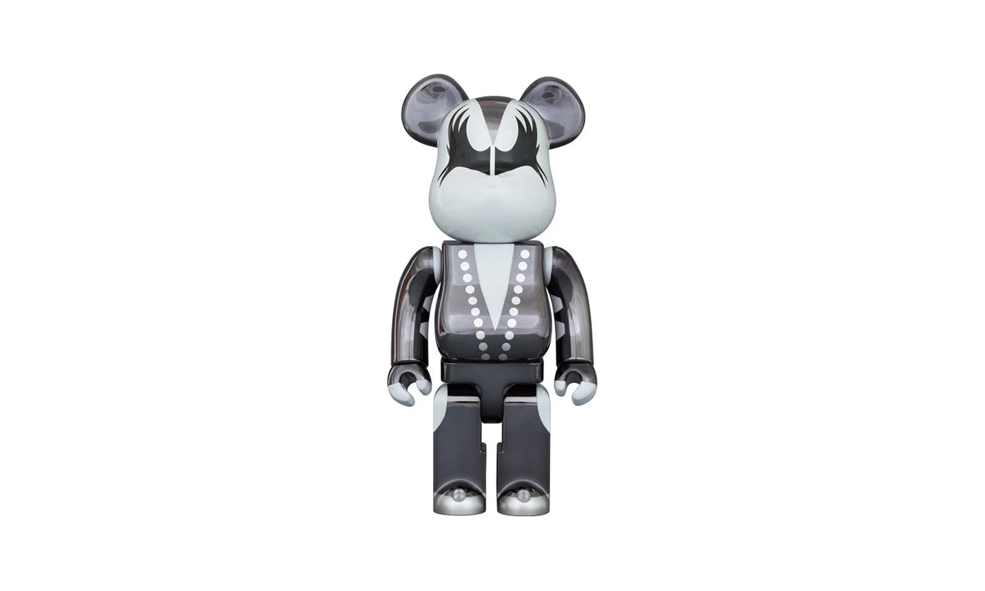 Bearbrick x KISS Demon "Chrome Ver. - 1000%" MEDI3050