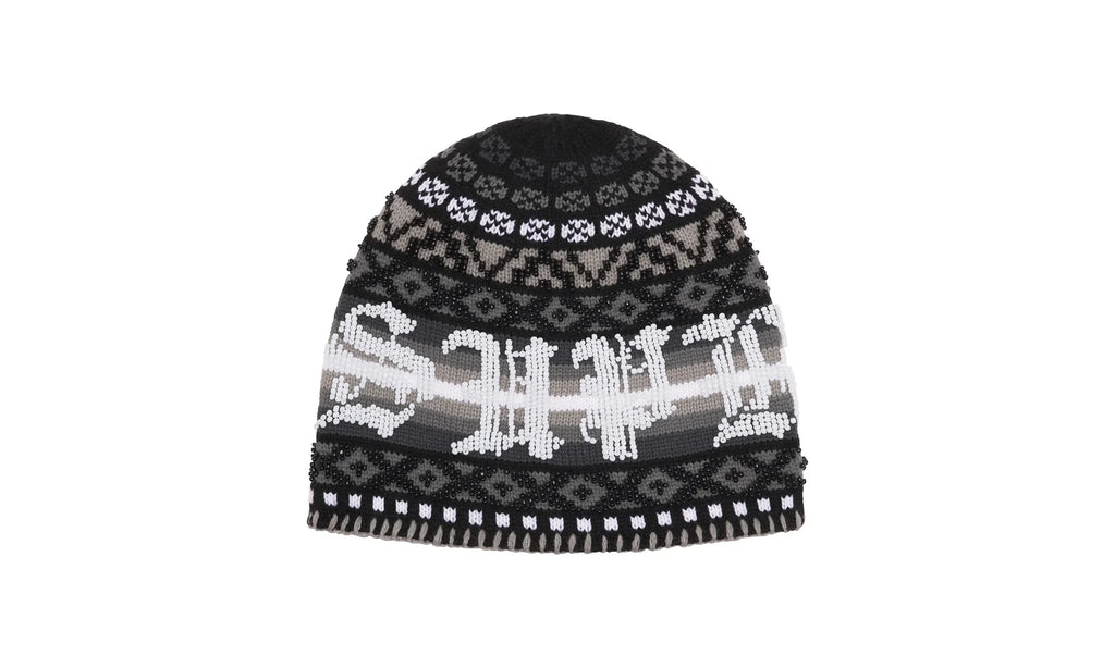 Beaded Beanie "Black" SU26840