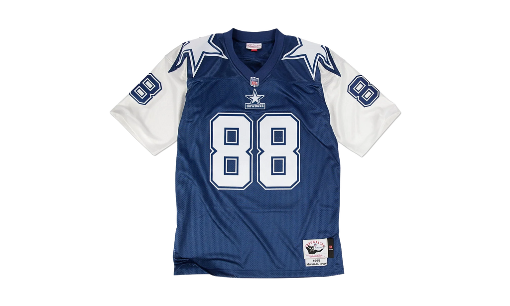 NFL Michael Irvin Authentic Jersey "1995 Dallas Cowboys - Navy" AJY6CP18023 DCONAVY95MIR