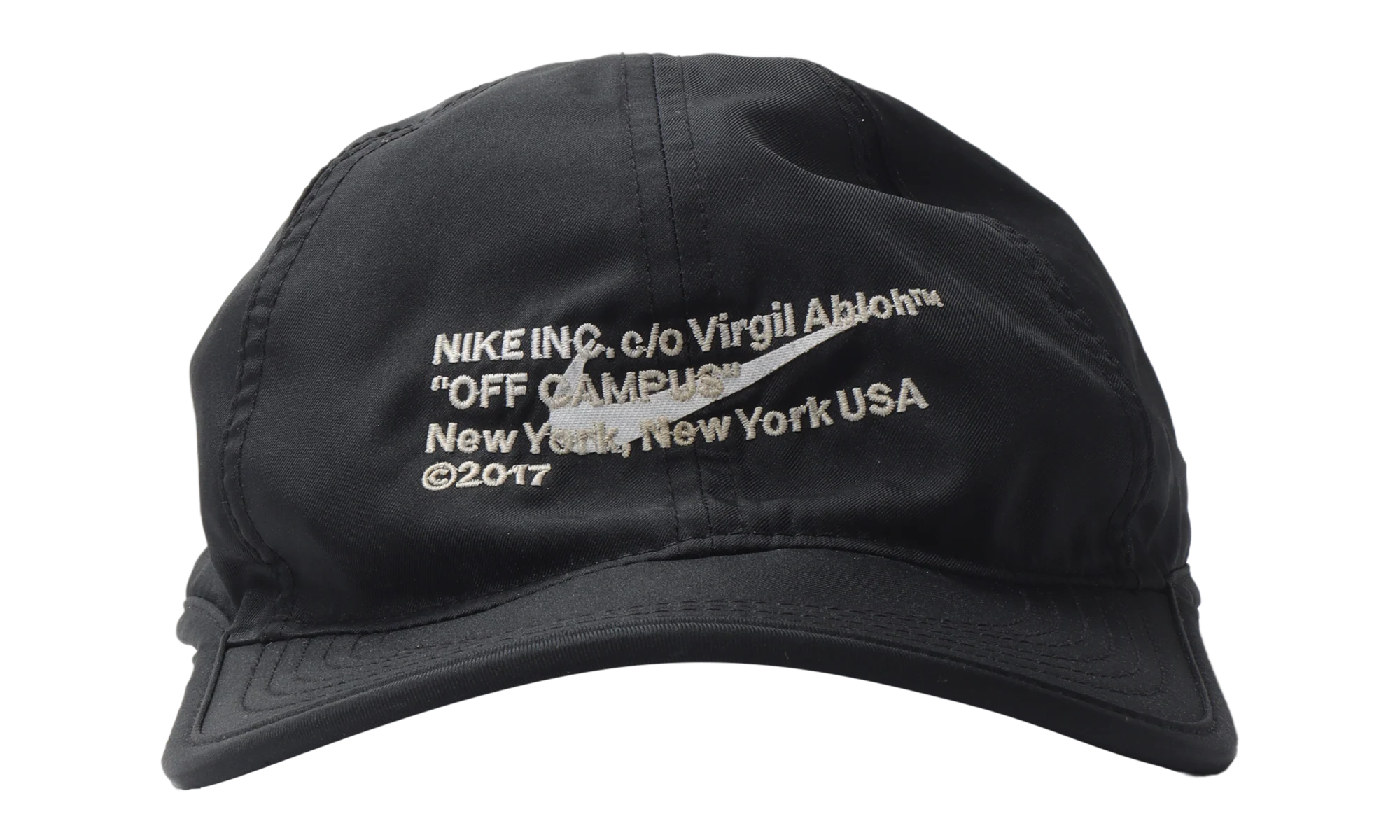 Offwhite VIRGIL ABLOH "Off Campus 2017" Cap "BLACK" NIKEOW005