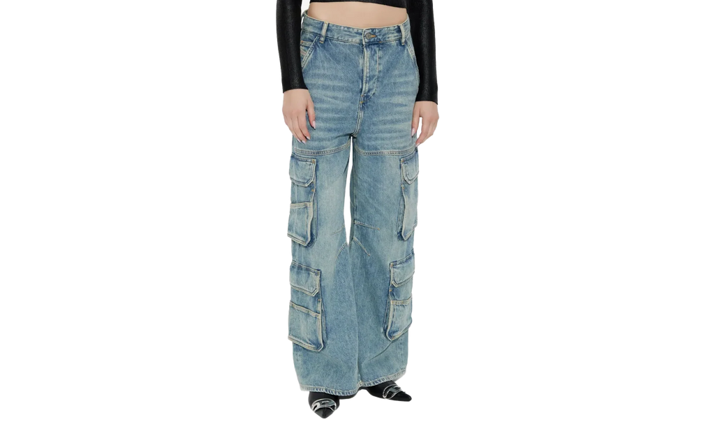 D-Sire-Cargo-D L.30 Trousers "01 DENIM" A13317 0DBCX 01