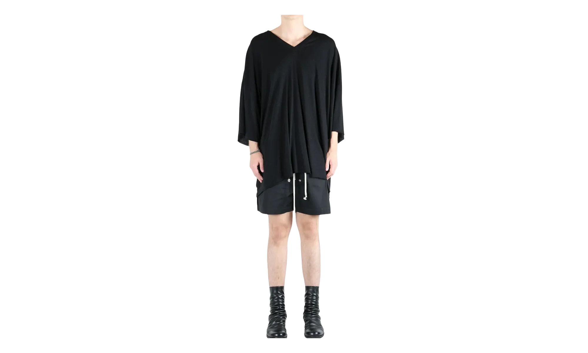 V Tommy T-shirt "Black" RU02E1279 JR 09