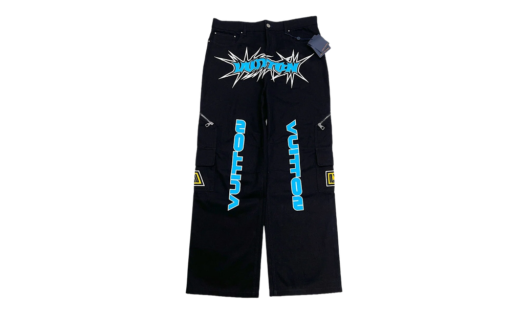 Racing Urban Multi Pocket Jeans "Black" 1ABJ7T