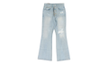 Double Closure Flared Denim "Blue" PI00002