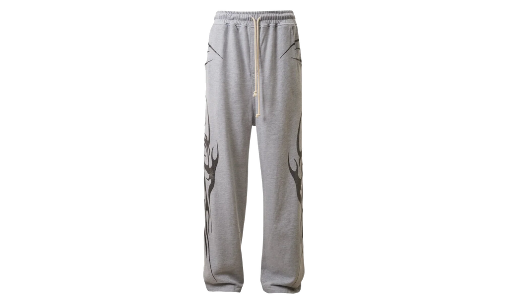 Tribal Flame Sweatpants "Grey" HSR267