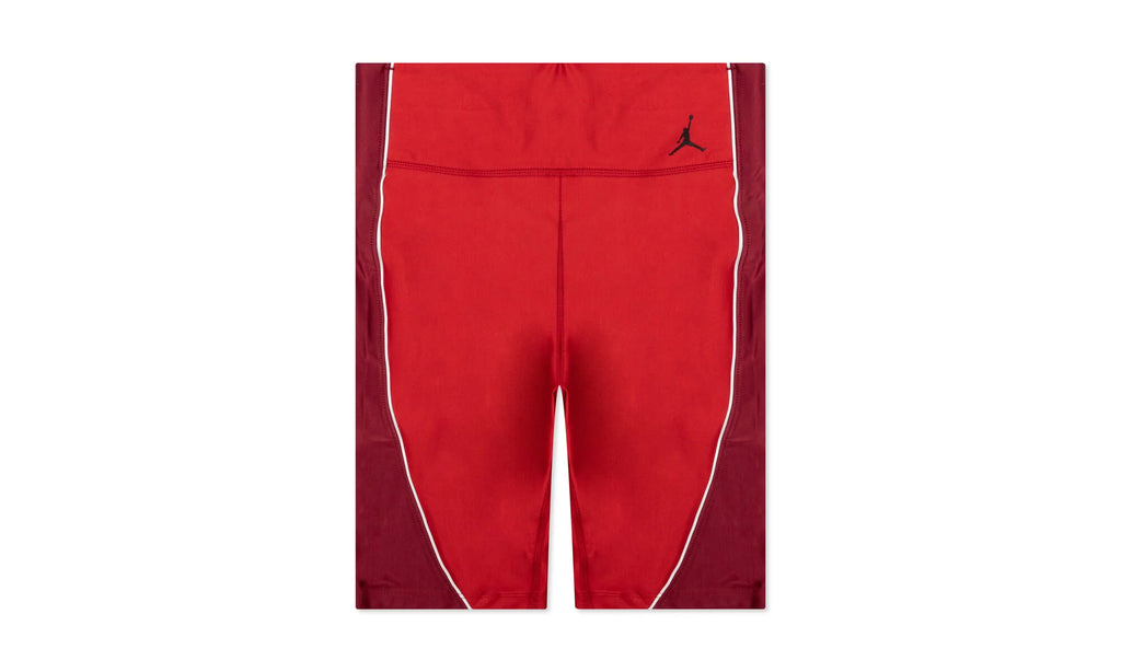Jordan Essential Mid-Rise Bike Shorts WMNS "Varsity Red / Team Red / Black" DC2177 636