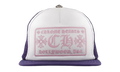 CH Hollywood Trucker Cap "Purple / White / Pink" CHRM1036