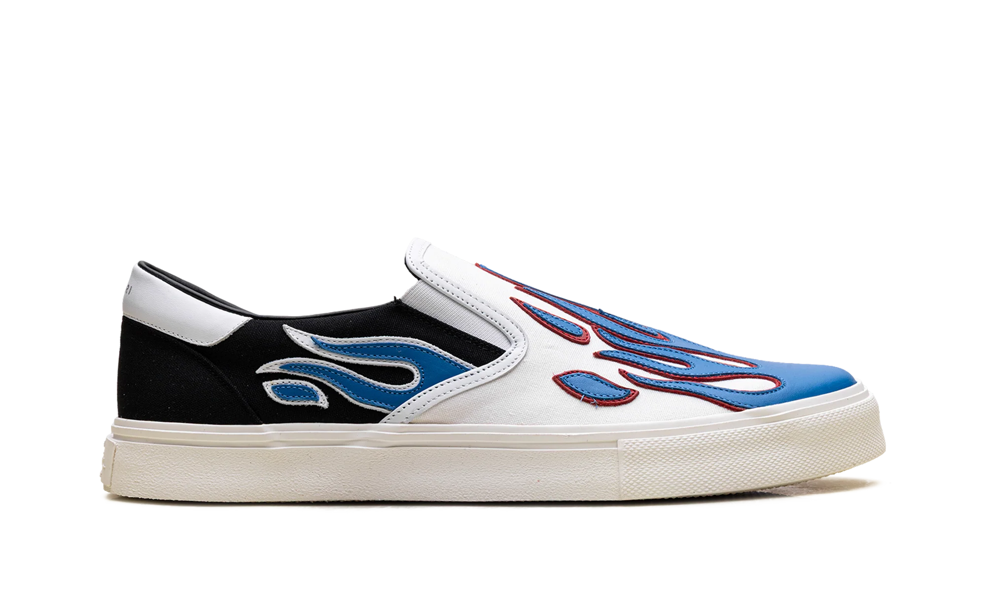Slip On Sneakers "Flame - Black White Blue" S0F23149CL BWB