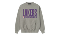 LAKERS SPORTS FIT CREWNECK SWEATSHIRT "CONCRETE HEATHER" 192NB256505F