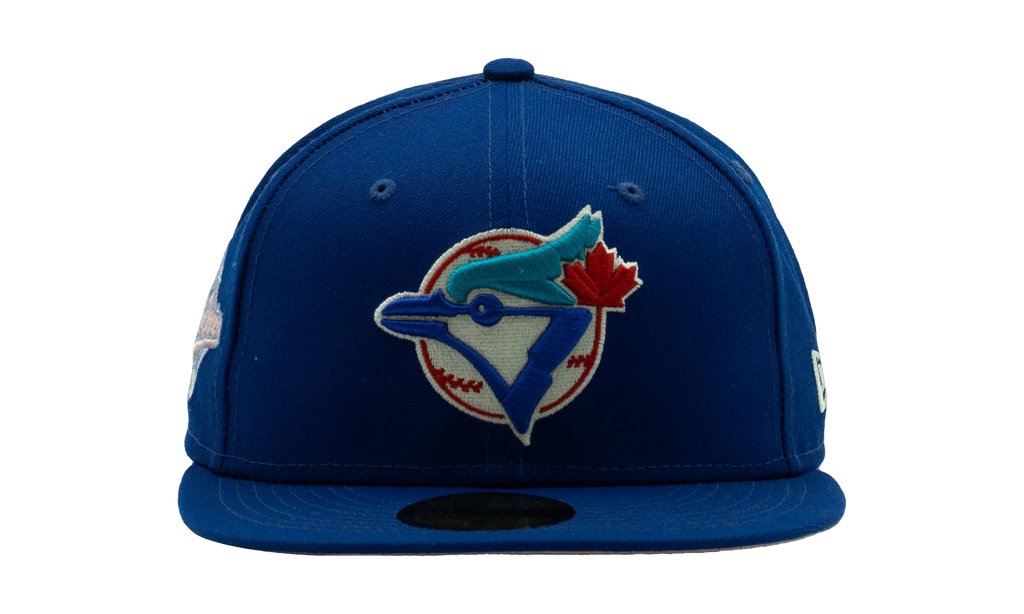 59FIFTY MLB Toronto Blue Jays 1992 World Series Pop Sweat Fitted Hat "Blue" 60243527