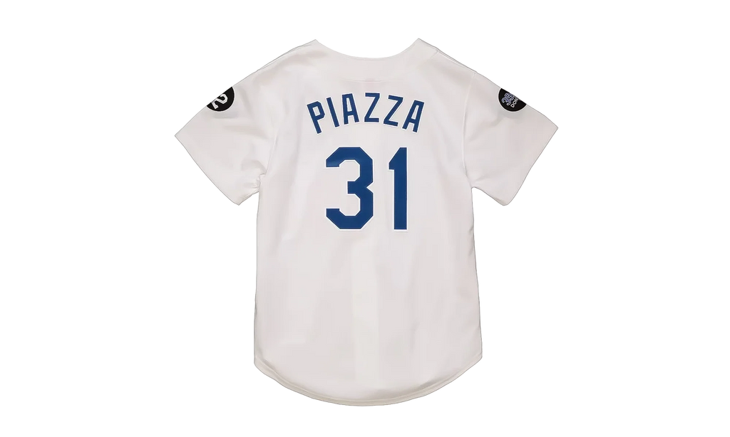 MLB Mike Piazza Home Jersey "1993 Los Angeles Dodgers - White" AJY1GS18281 LADWHIT93MPI
