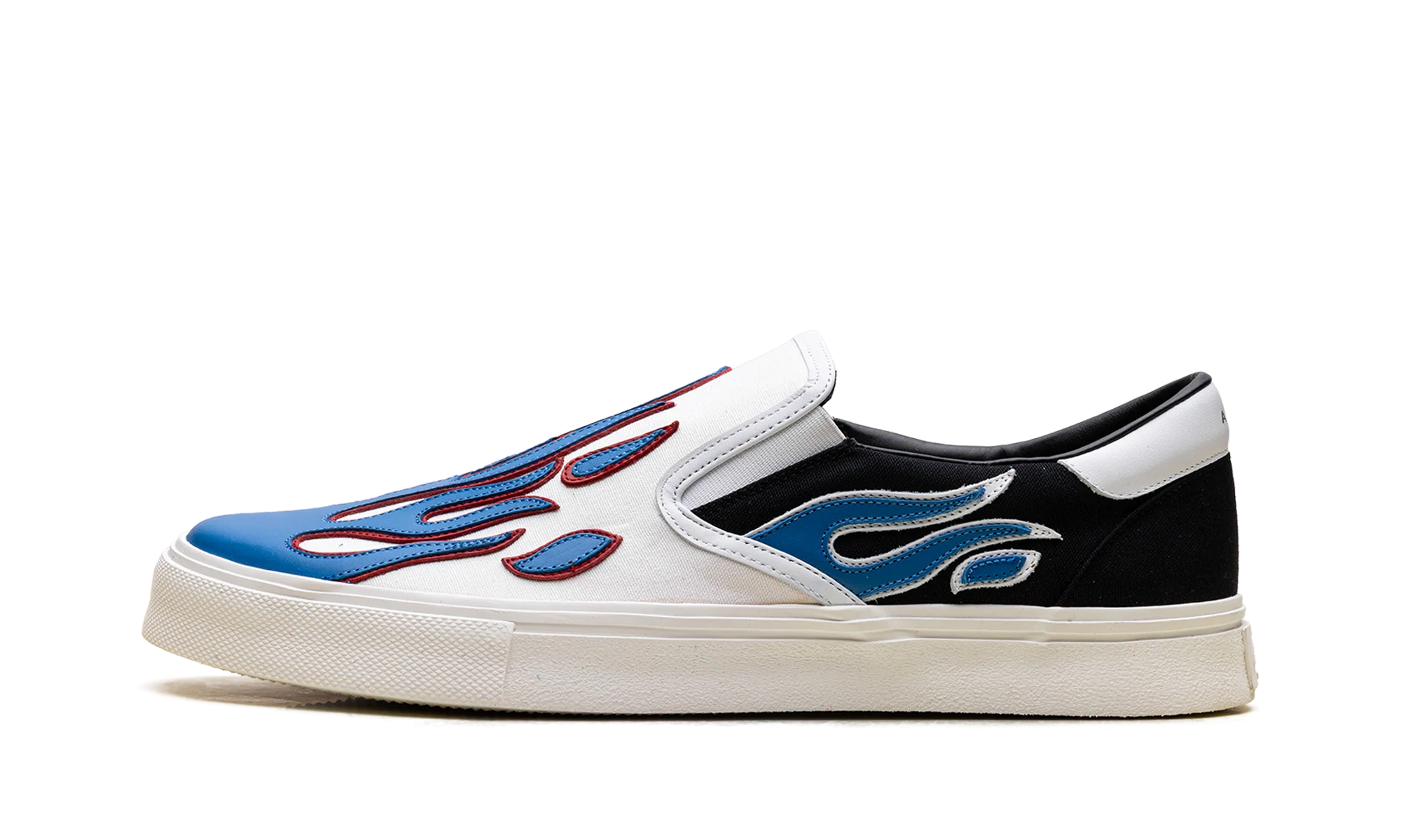 Slip On Sneakers "Flame - Black White Blue" S0F23149CL BWB