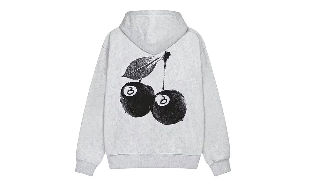 Cherries Hoodie "Ash Heather" STUS450