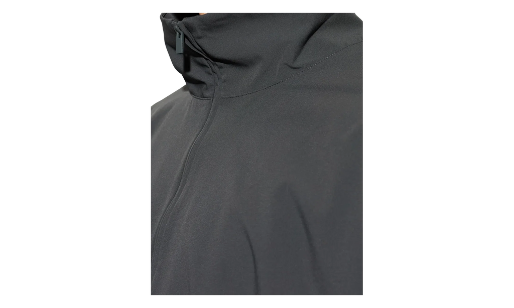 Nylon Half Zip Track Jacket "Iron Grey" 202HO258271F