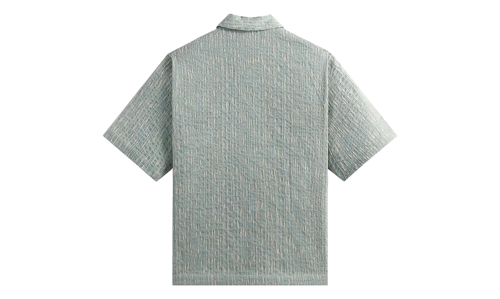 Slub Boucle Anton Reade Shirt "Glaze Green" KHM031817 5016