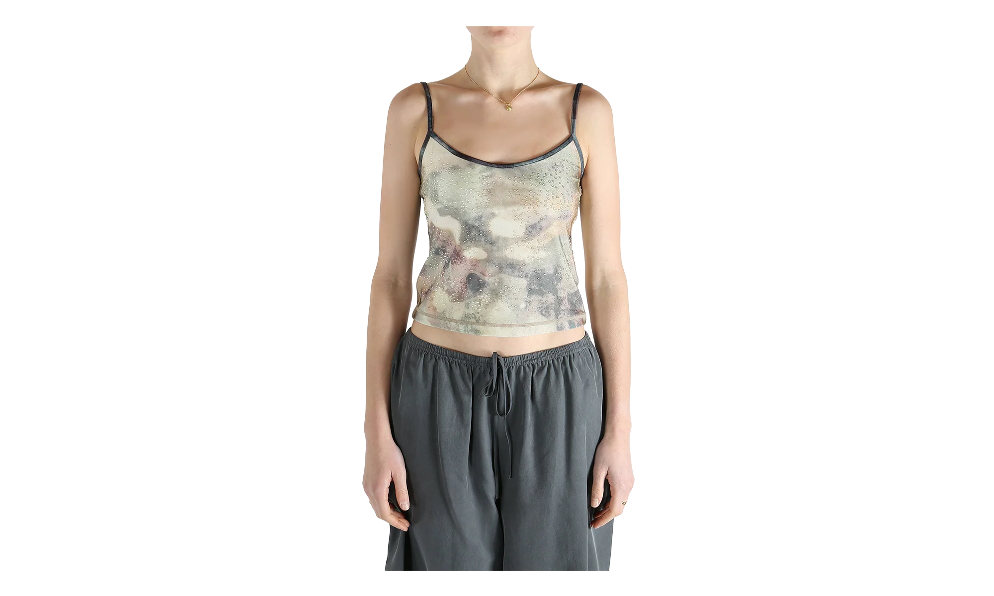 T-IPLU Tank Top WMNS "Beige" A21190 0JMBE 5DGA