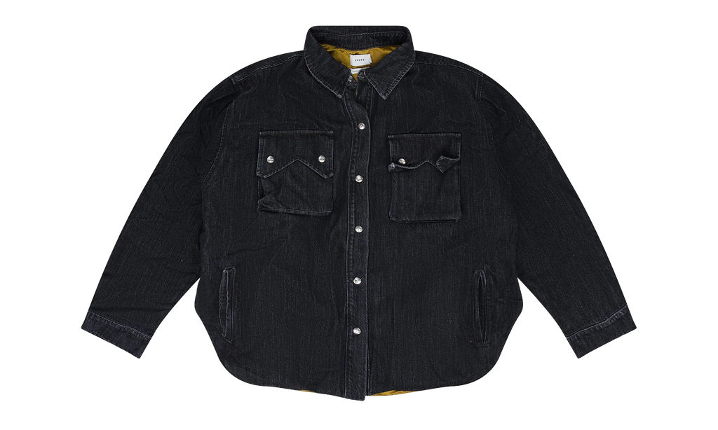 Denim Overshirt "Black" RHD-MOTW-0073