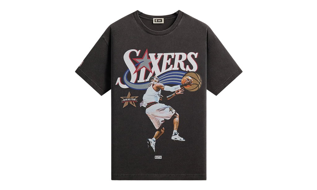 NBA All-Star Philadelphia 76ers Allen Iverson "Black" KHM034945 001
