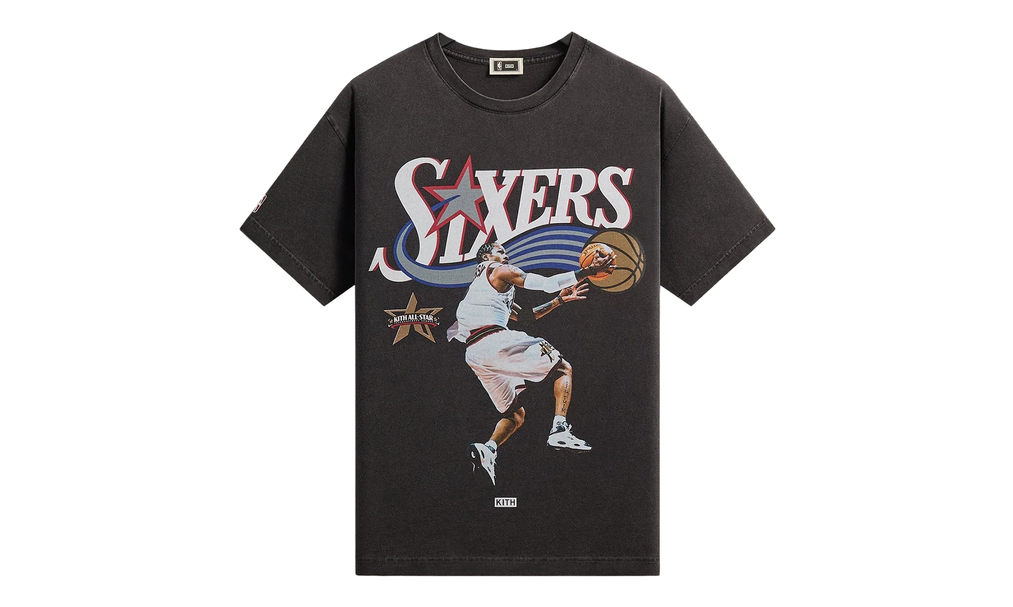 NBA All-Star Philadelphia 76ers Allen Iverson "Black" KHM034945 001