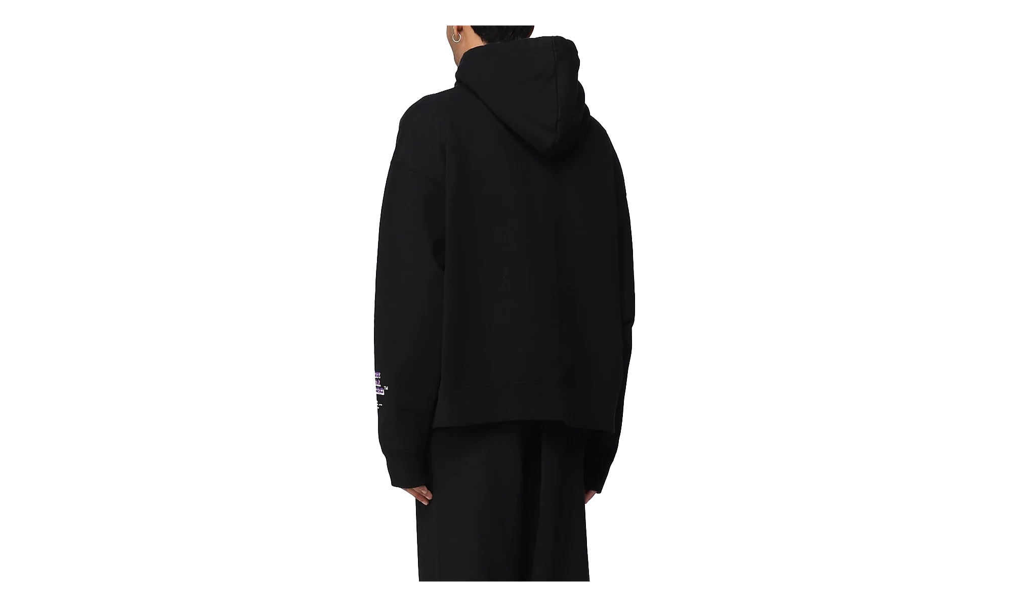 Face Logo Hooded Sweatshirt "Champion - Black" A10HD722 BLACK