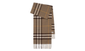 MU Giant CHK Scarf "Vole Brown" 8112647