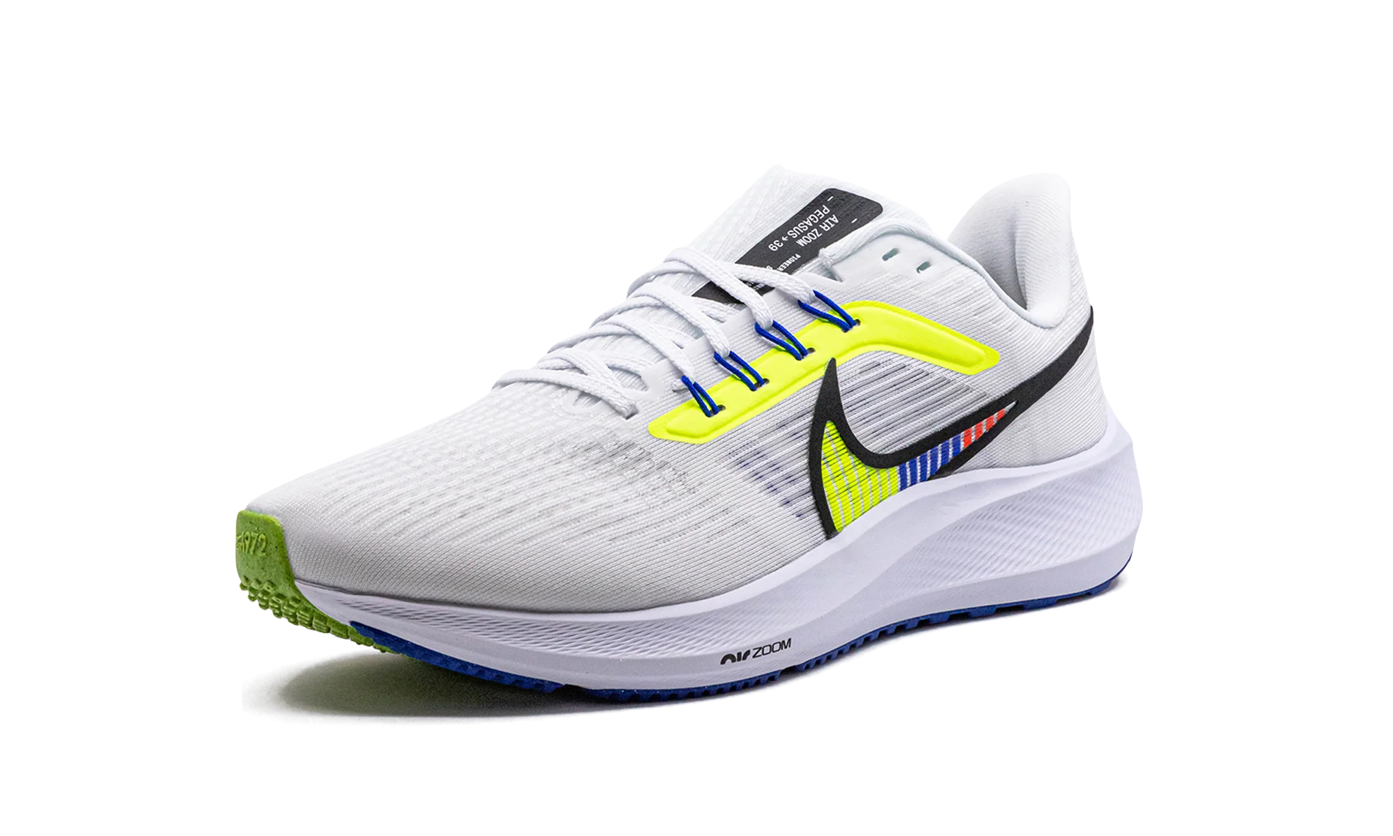 Air Zoom Pegasus 39 PRM "White Volt Racer Blue" DX1627 100