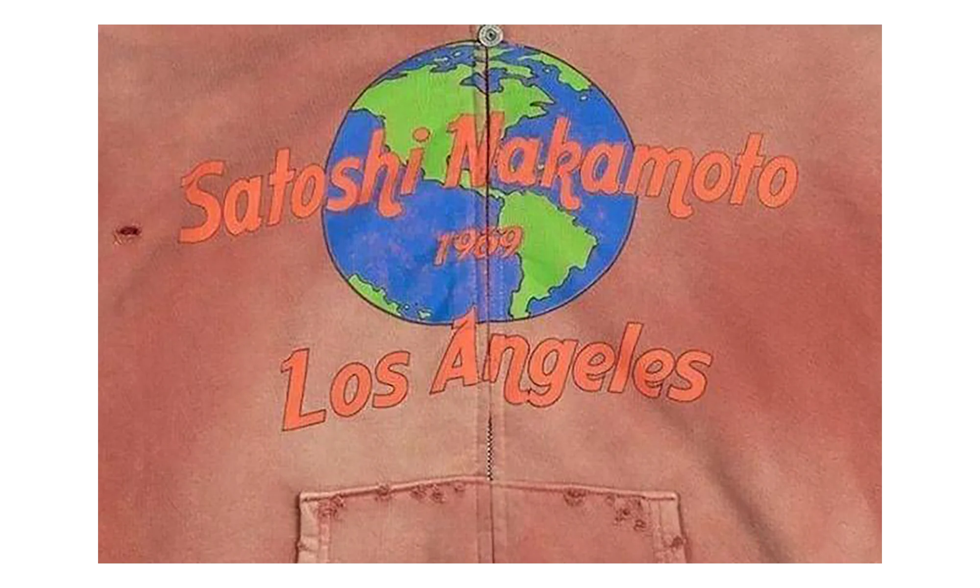 1969 Rock Zip Hoodie "Red" SAT008