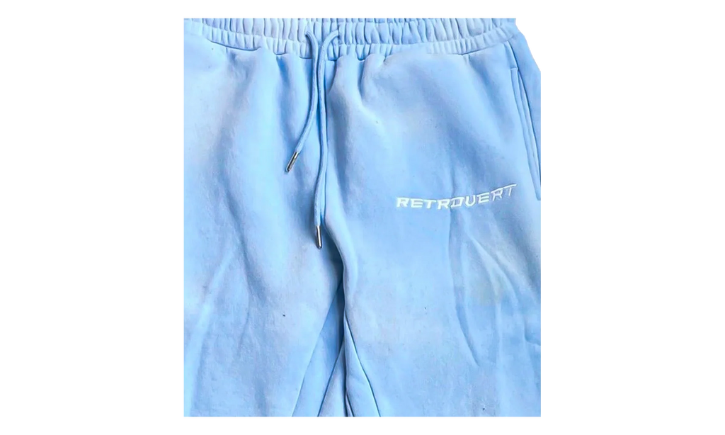Flare Sweatpants "Baby Blue" RET037