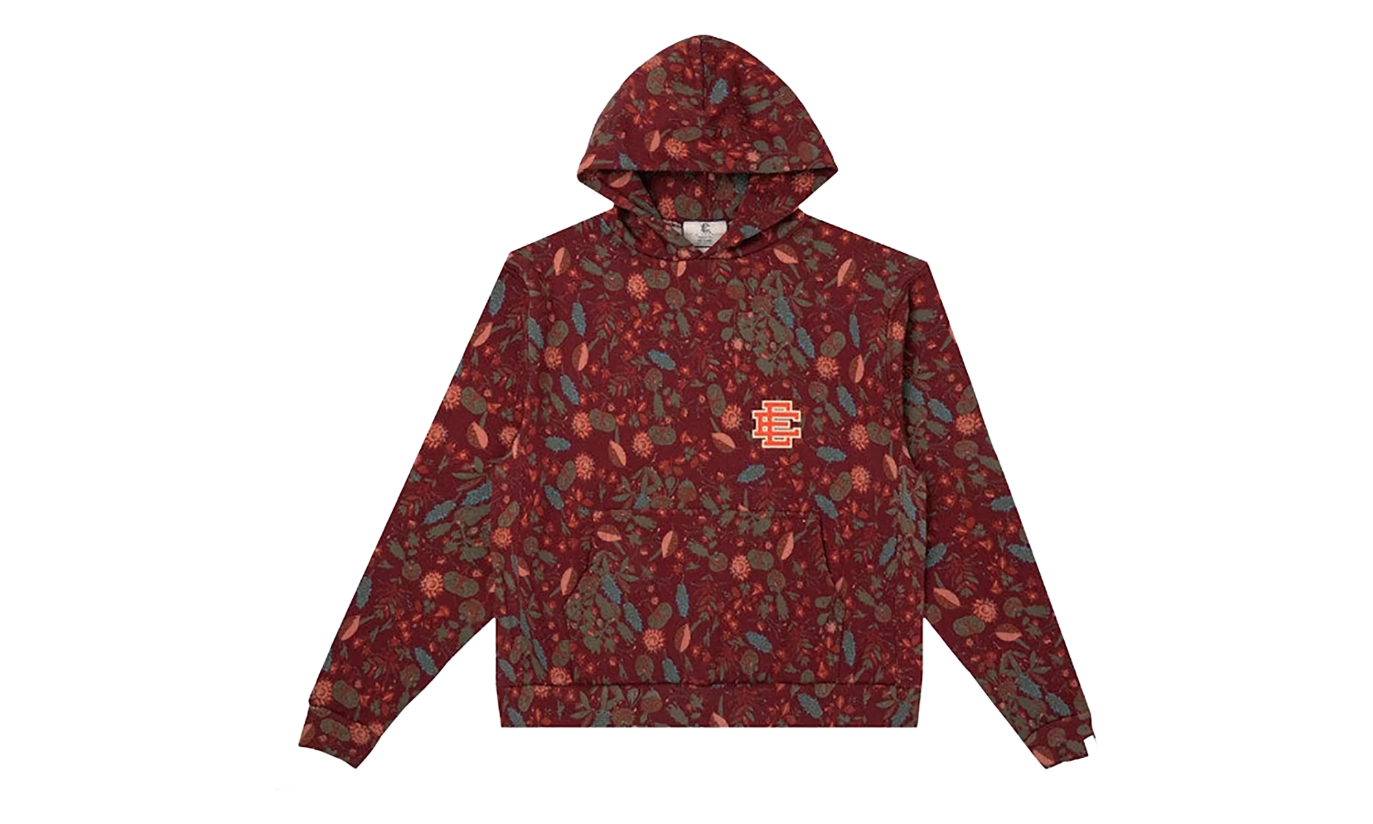 EE AOP HOODIE "FW22 - Maroon Floral" EE488