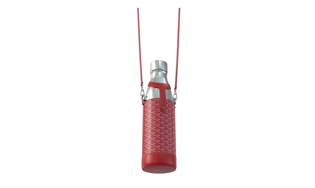 Yonne MM Case & Flask "Red" GOY06