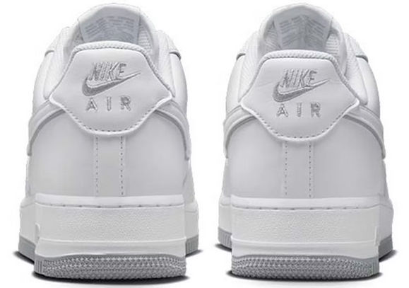 Force 1 '07 Low White Wolf Grey Sole