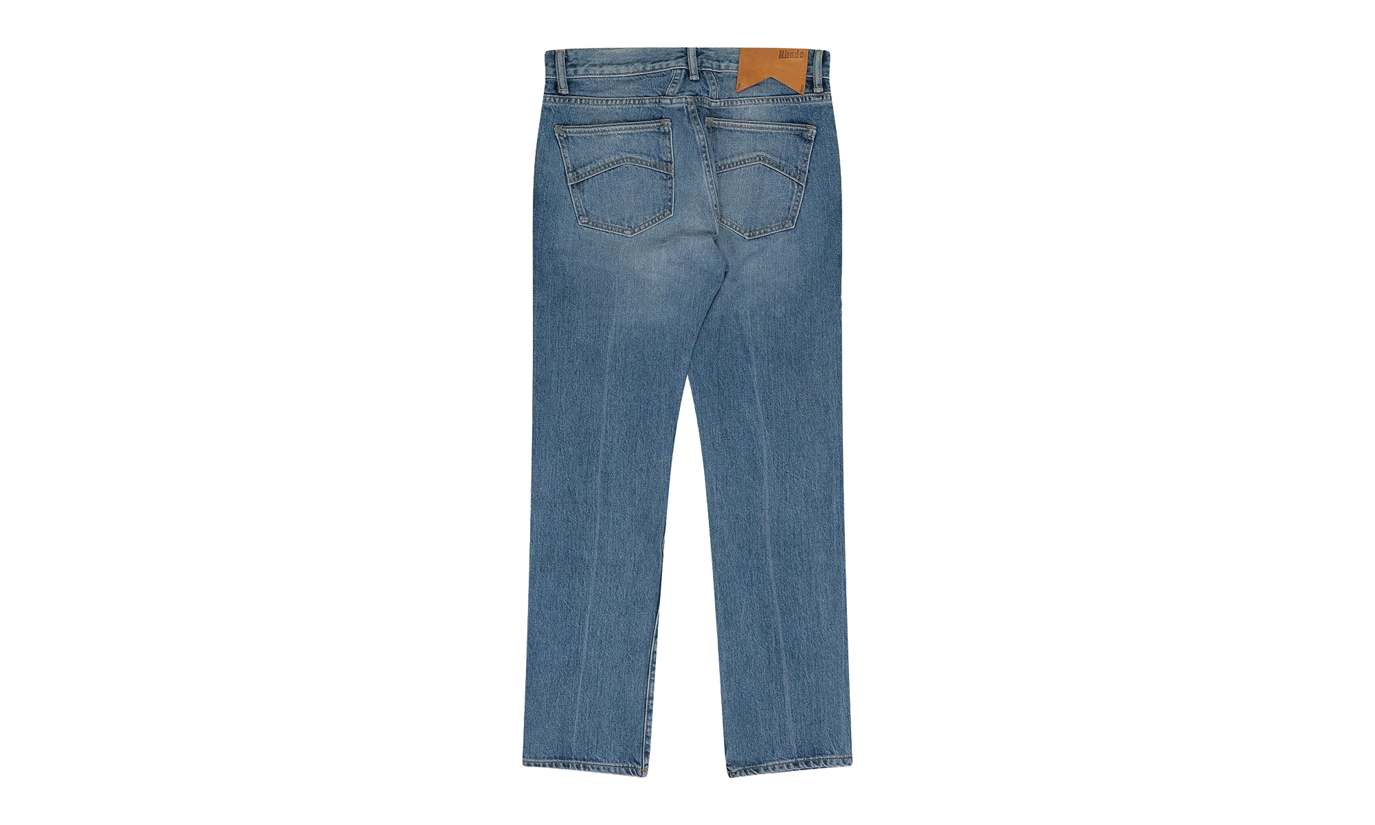 Patch Denim Pants "Indigo" RHD-MJNS-0044