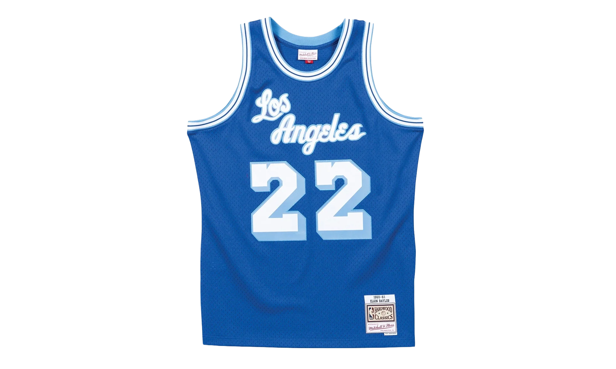 NBA Elgin Baylor Swingman Jersey "1960 Los Angeles Lakers - Royal" SMJYLG19013 LALROYA60EBY