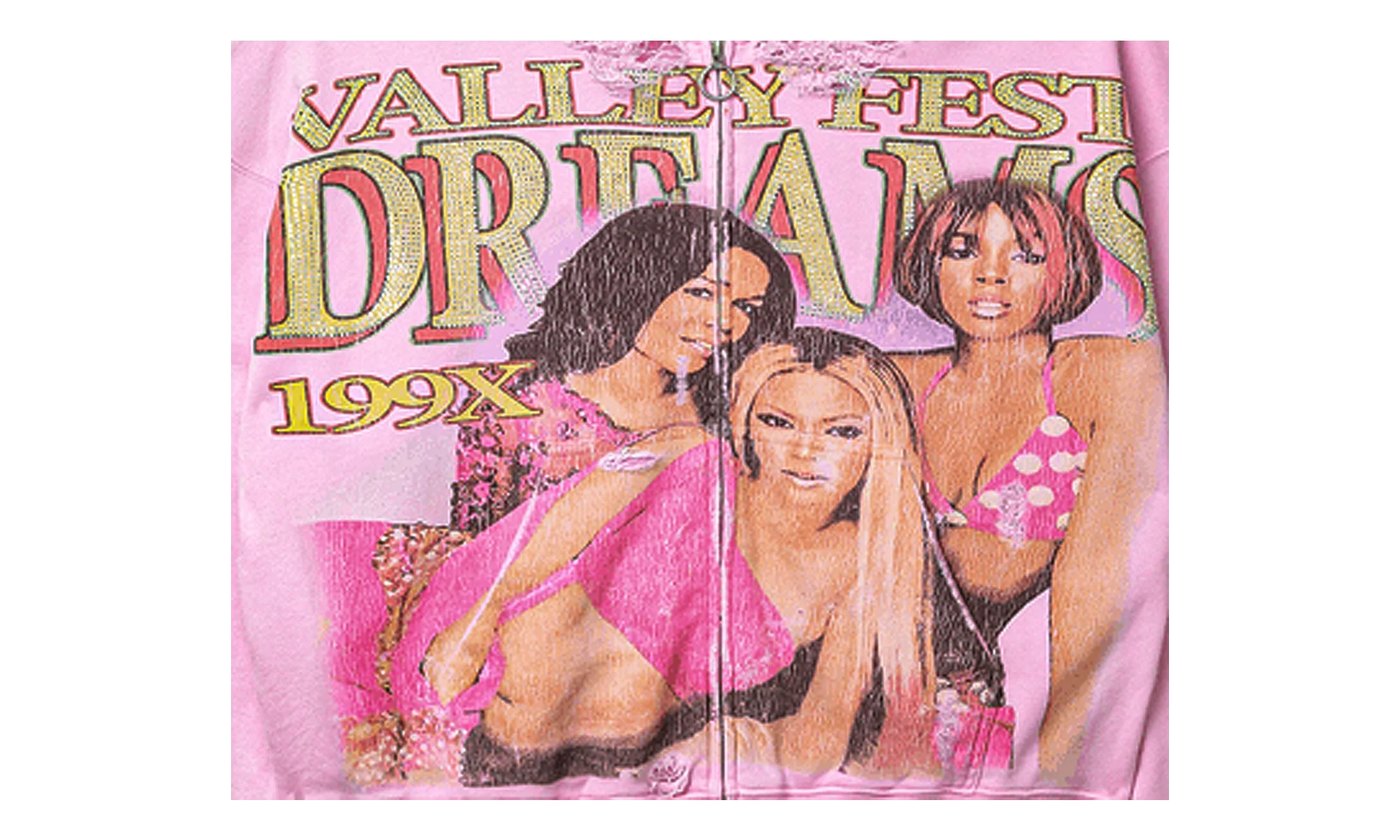 Vale Forever Dreams Zip Up Hoodie "Pink'" VAL30