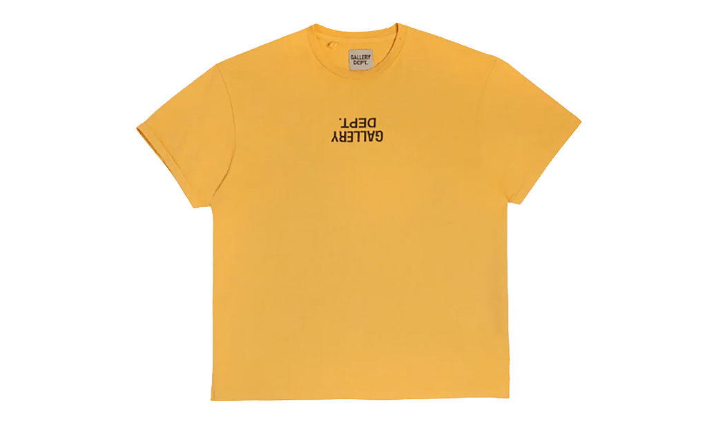 Fucked Up Logo Short Sleeve Tee Shirt "Yellow" GD122