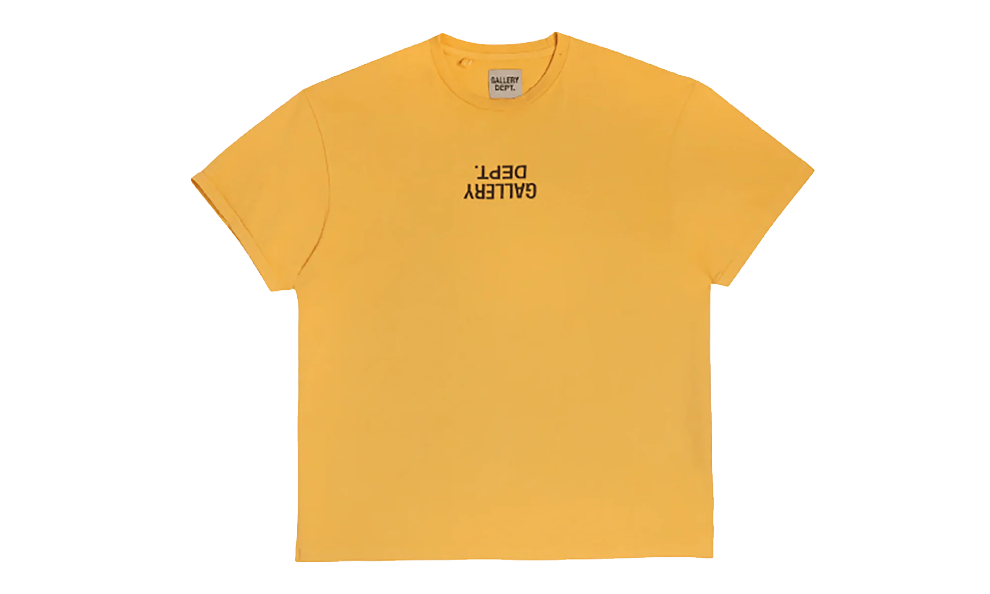 Fucked Up Logo Short Sleeve Tee Shirt "Yellow" GD122